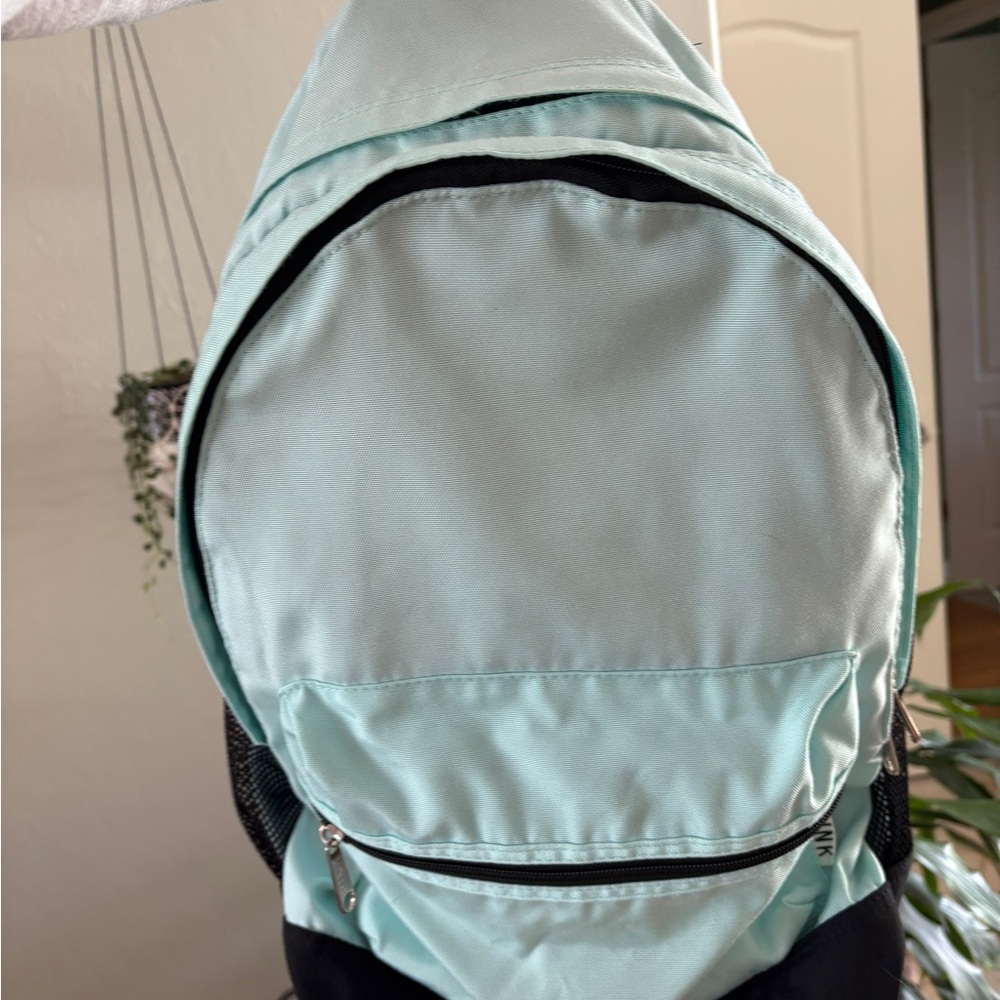 PINK Victoria's Secret Teal and Black Bag with Modern Design - Picture 14 of 16